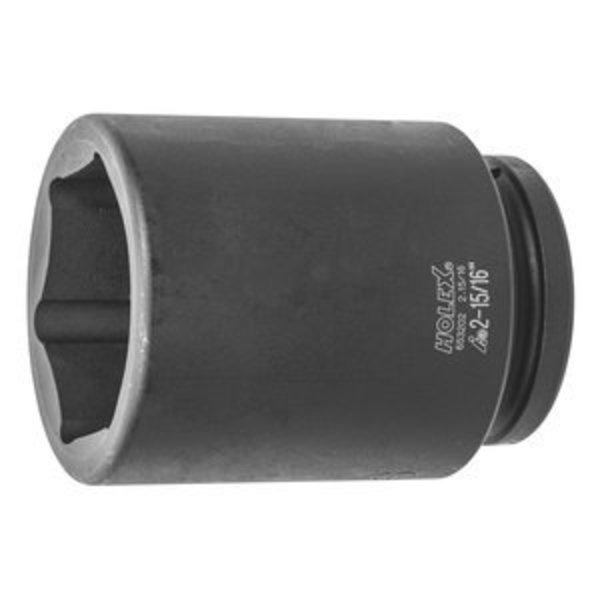 Impact Socket, 1 inch Drive, 6 pt, Deep, 2-15/16 inch, Holex, Mfr#: 653202 2.15/16